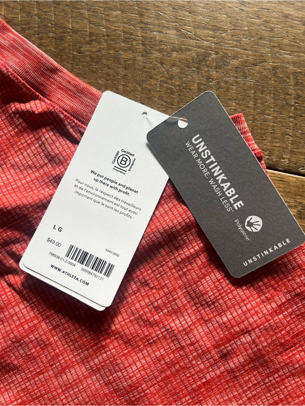 Athleta Ribbed Tank Top - Picture 4 of 5